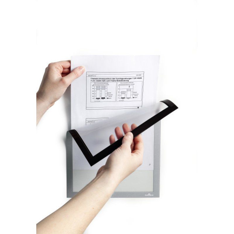 DURABLE Cadre d'affichage magnétique DURAFRAME MAGNETIC, A4