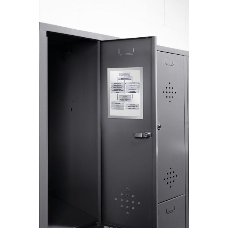 Durable 498823 cadre magnétique A4 Argent