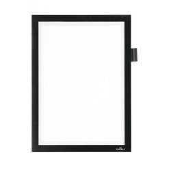 DURABLE Cadre d'affichage DURAFRAME MAGNETIC NOTE, A4, noir