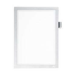 DURABLE Cadre d'affichage DURAFRAME MAGNETIC NOTE, A4 argent