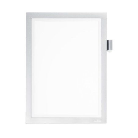 Durable duraframe magnetisch kader Note A4, zilver sous-mains Argent