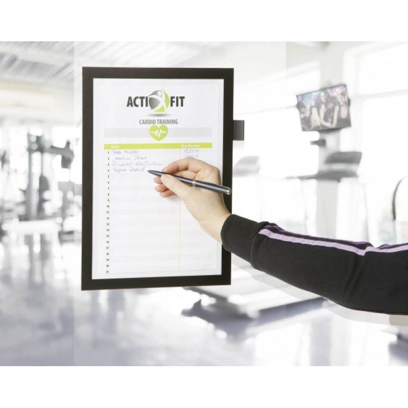 Durable DURAFRAME NOTE magnetic frame A4 Black