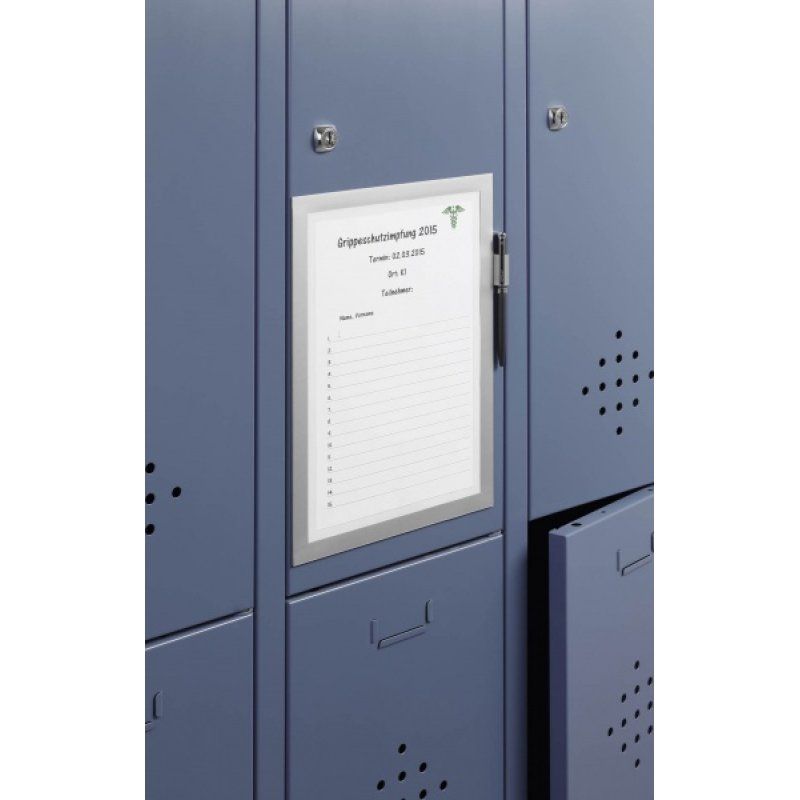 Durable DURAFRAME NOTE magnetic frame A4 Silver