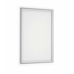 Durable 500823 wall frame 450 x 625 mm Rectangle Silver Aluminium