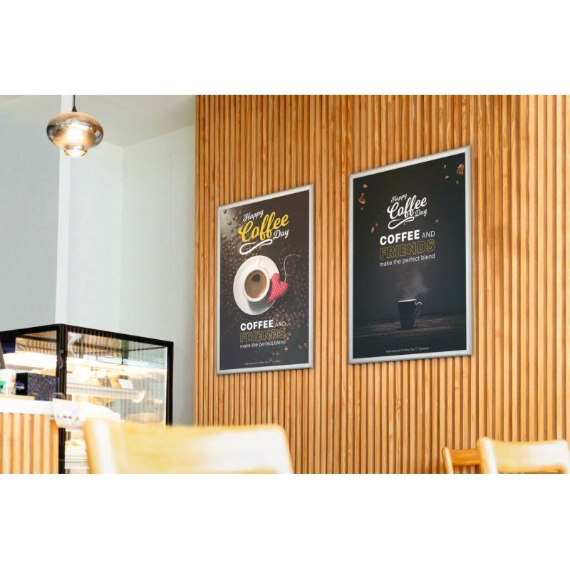 DURABLE Cadre porte-affiche, A1, profil 25 mm, aluminium