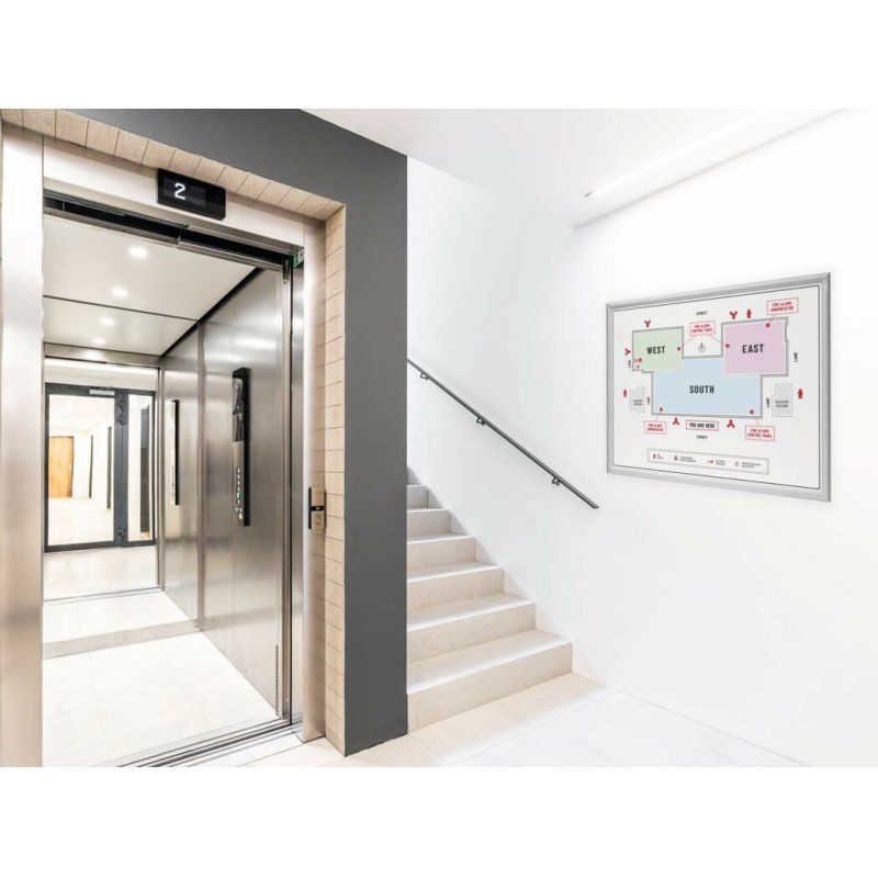 DURABLE Cadre porte-affiche, A1, profil 25 mm, aluminium