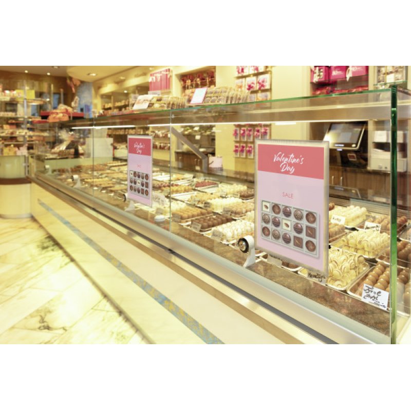 DURABLE Pochette d'affichage, vitrostatique, A4, anthracite