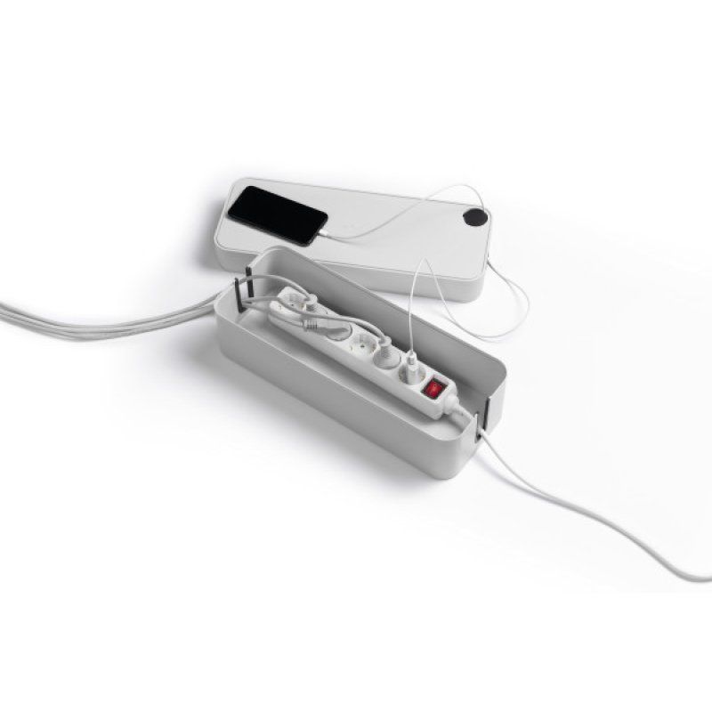 Durable Cavoline Box L Desk Cable box Grey 1 pc(s)