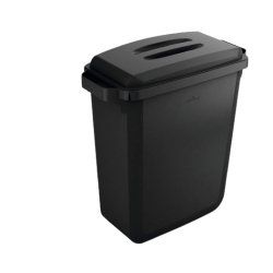 Durable URABIN ECO Rectangulaire Plastique Noir