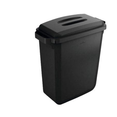 Durable URABIN ECO Rectangular Plastic Black