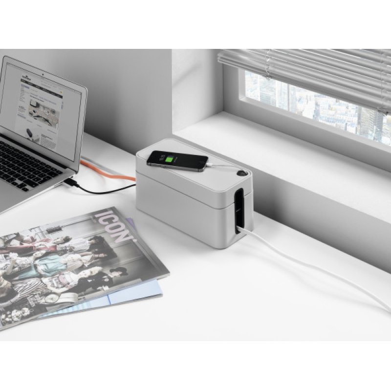Durable Cavoline Box S Desk Cable box Grey 1 pc(s)