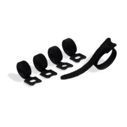 Durable Cavoline Grip Tie cable tie Hook & loop cable tie Black 5 pc(s)