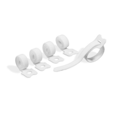 Durable Cavoline Grip Tie cable tie Hook & loop cable tie White 5 pc(s)