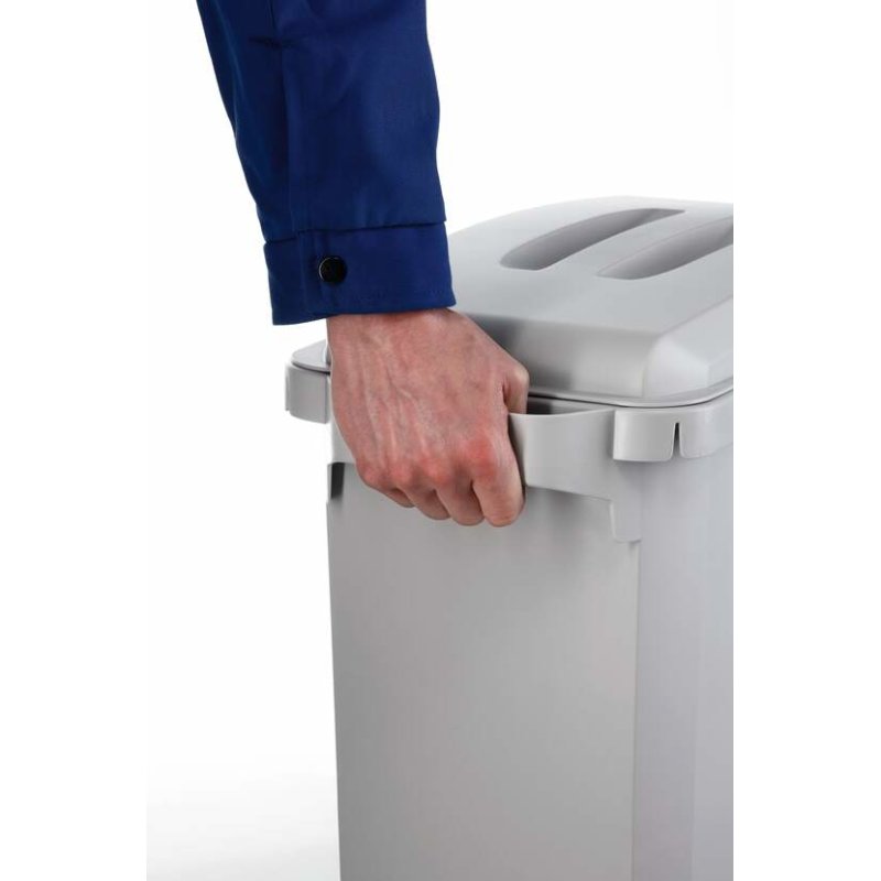 DURABLE Couvercle DURABIN ECO 60, rechangulaire, gris