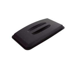 DURABLE Couvercle DURABIN ECO 60, rechangulaire, noir