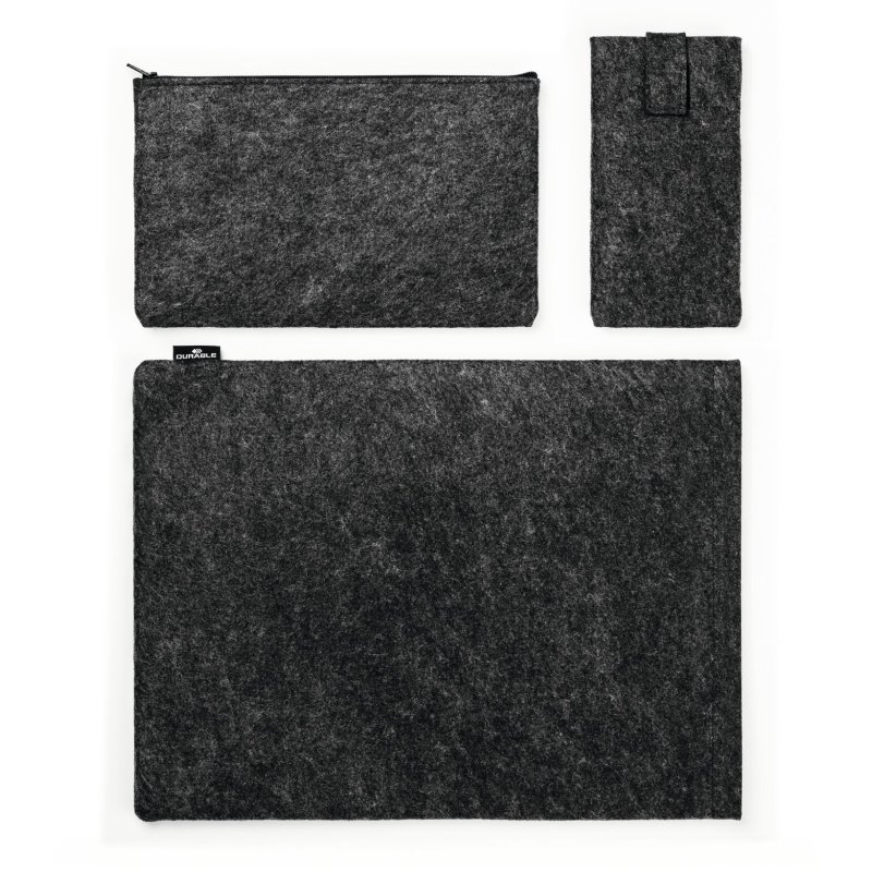 DURABLE Housse pour laptop MultiBag EFFECT, 16,4", gris