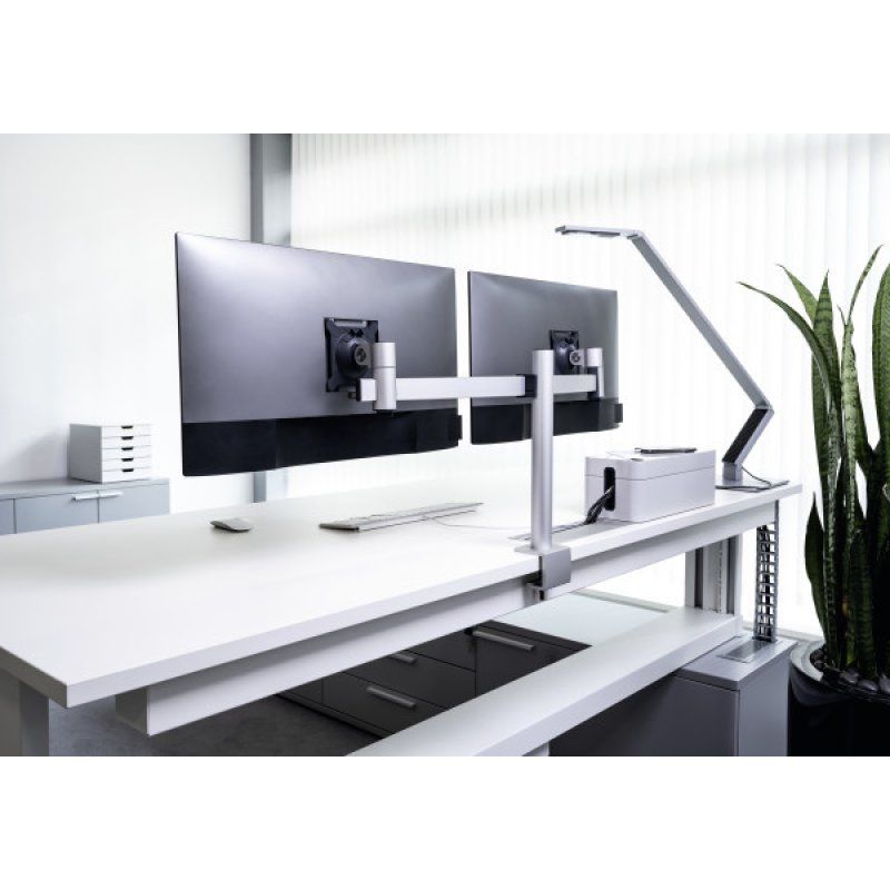 Durable 508523 support d'écran plat pour bureau 68,6 cm (27") Argent