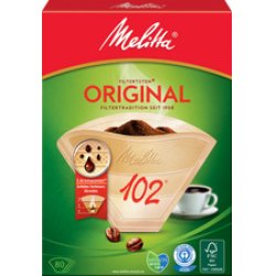 Melitta Filtre à café arôme "102", marron nature