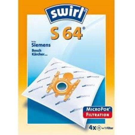 swirl Sac d'aspirateur S 64, avec filtre MicroporPlus