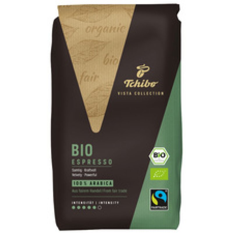 Tchibo Café "Vista Bio Espresso", en grain