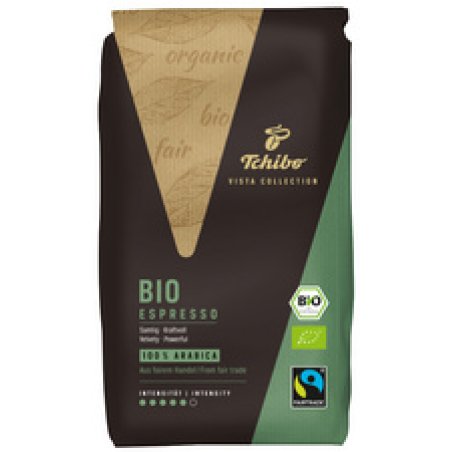 Tchibo Café "Vista Bio Espresso", en grain