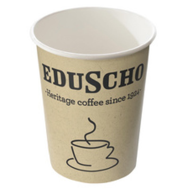 Eduscho Gobelet à café en papier dur "To Go", 0,3 l