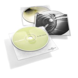 DURABLE Etui CD/DVD COVER pour 1 CD, PP, transparent