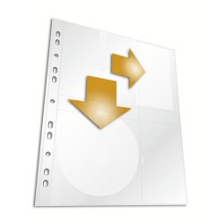 Durable 522219 étui disque optique Étui avec portefeuille Transparent