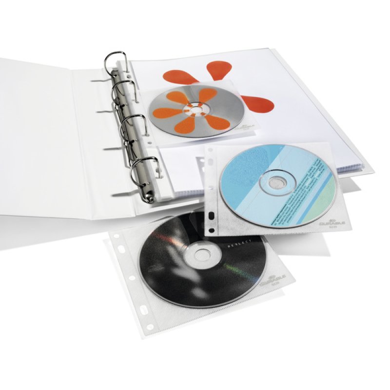 Durable 5239-19 Housse 1 disques Transparent