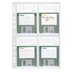 Durable 524319 housse pour CDs et DVDs Boîtier de disque souple Transparent