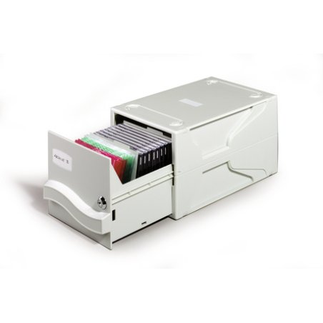 DURABLE système d'archivage MULTIMEDIA BOX I, pour 27 CD/DVD