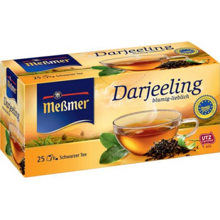 Meßmer Thé noir "Darjeeling", boîte de 25