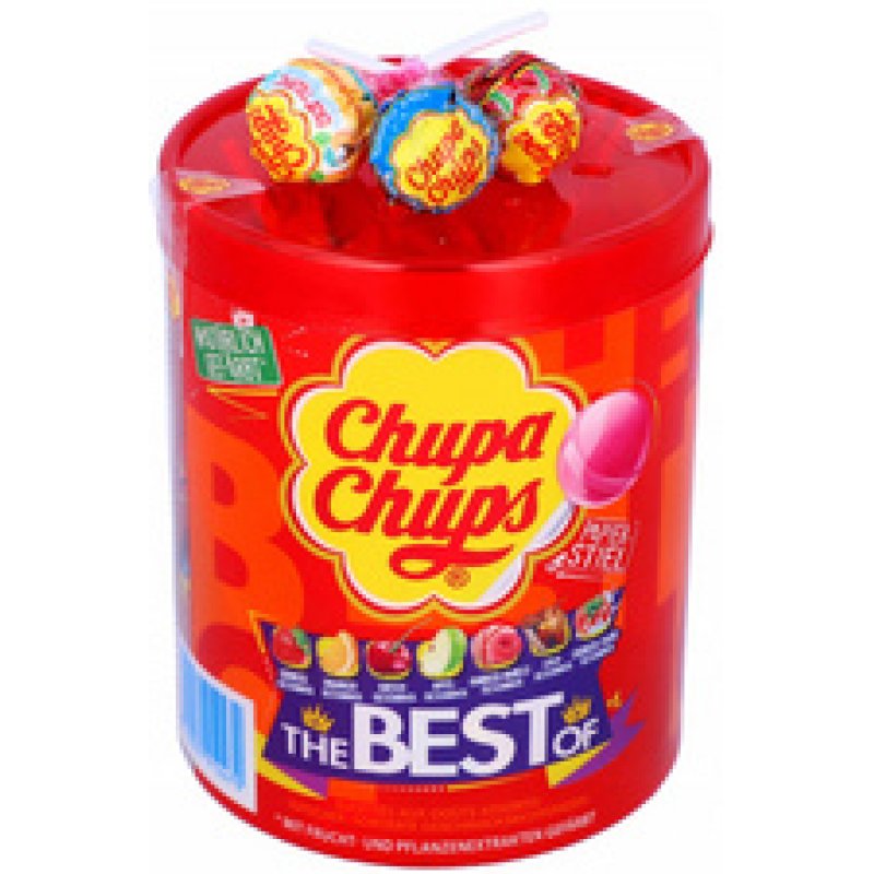 Chupa Chups Sucette "The Best of", boîte de 50 pièces