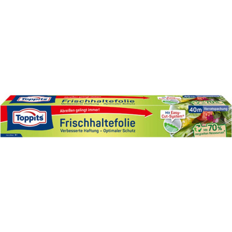 TOPPITS Film alimentaire, largeur: 325 mm, longueur: 40 m