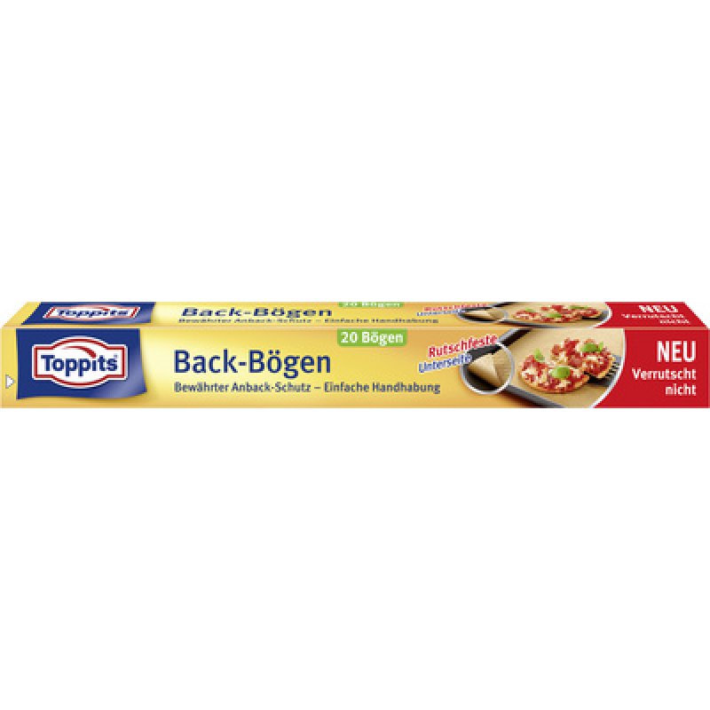 TOPPITS Papier sulfurisé prédécoupé, 380 x 420 mm