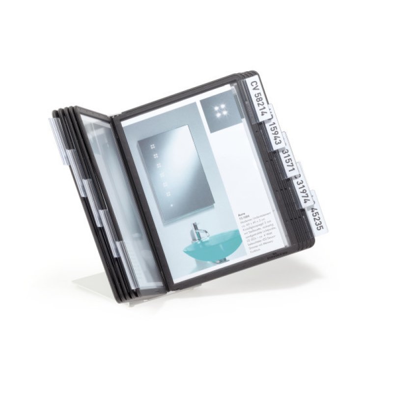 Durable 550601 document display carousel Desk Portrait A5