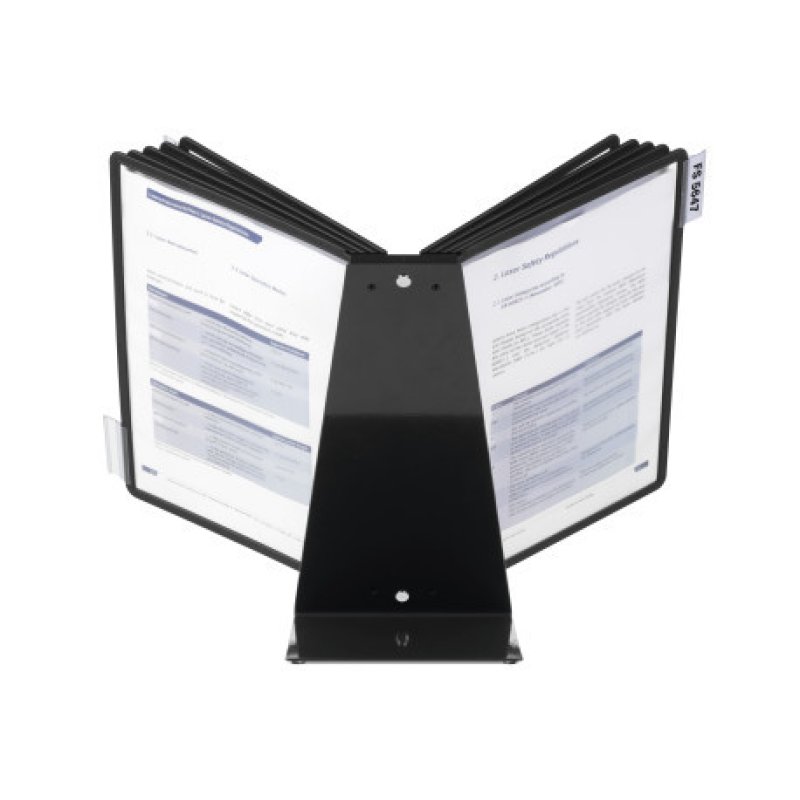 Durable 557001 porte-documents pivotant mural Bureau Portrait A4