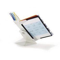 Durable Vario Pro 10 porte-documents pivotant mural Sur bureau/mural Paysage/portrait A4