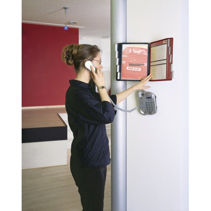 Durable 5631-00 document display carousel Wall Portrait A4