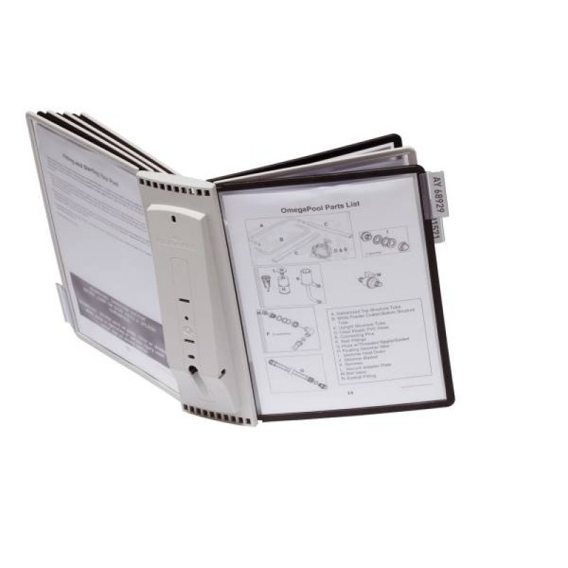 DURABLE Système de présentation SHERPA wall 10, kit complet