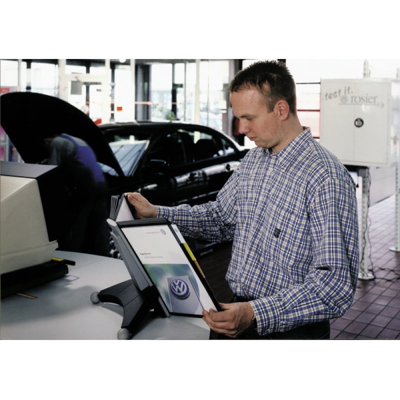 Durable SHERPA table 10 porte-documents pivotant mural Bureau Portrait A4