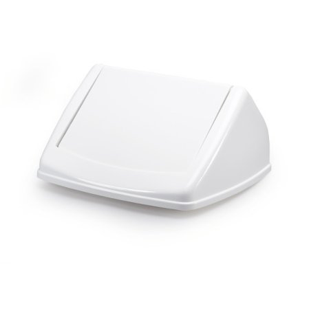 DURABLE Couvercle DURABIN FLIP LID SQUARE 40, blanc/blanc