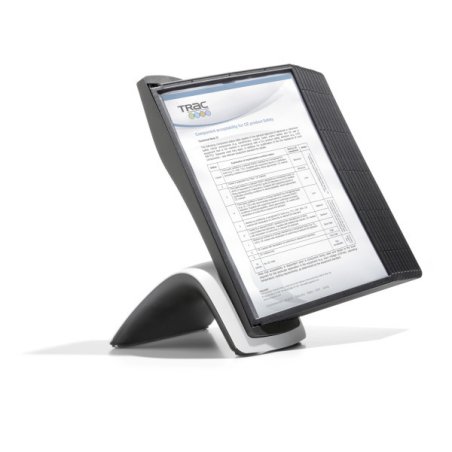 Durable Sherpa Style Table 10 document display carousel Desk Portrait A4