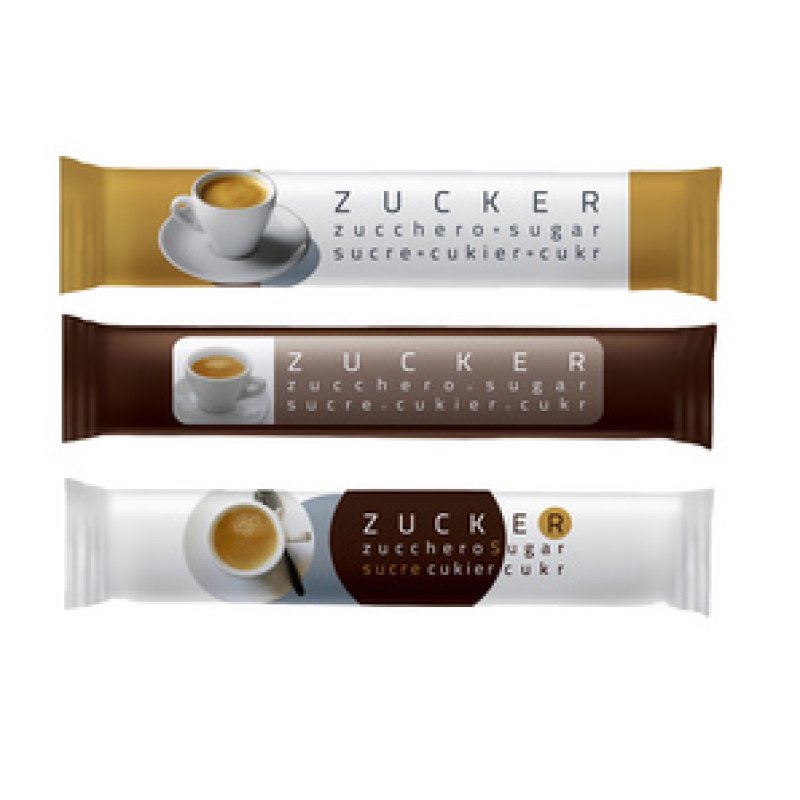 HELLMA Mini sticks de sucre, dans un carton