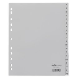 DURABLE Kunststoff-Register, A-Z, A4, überbreit, 20-teilig