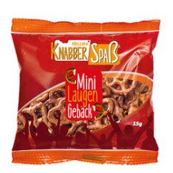 HELLMA Mini bretzel, dans des sachets unitaires de 15 g