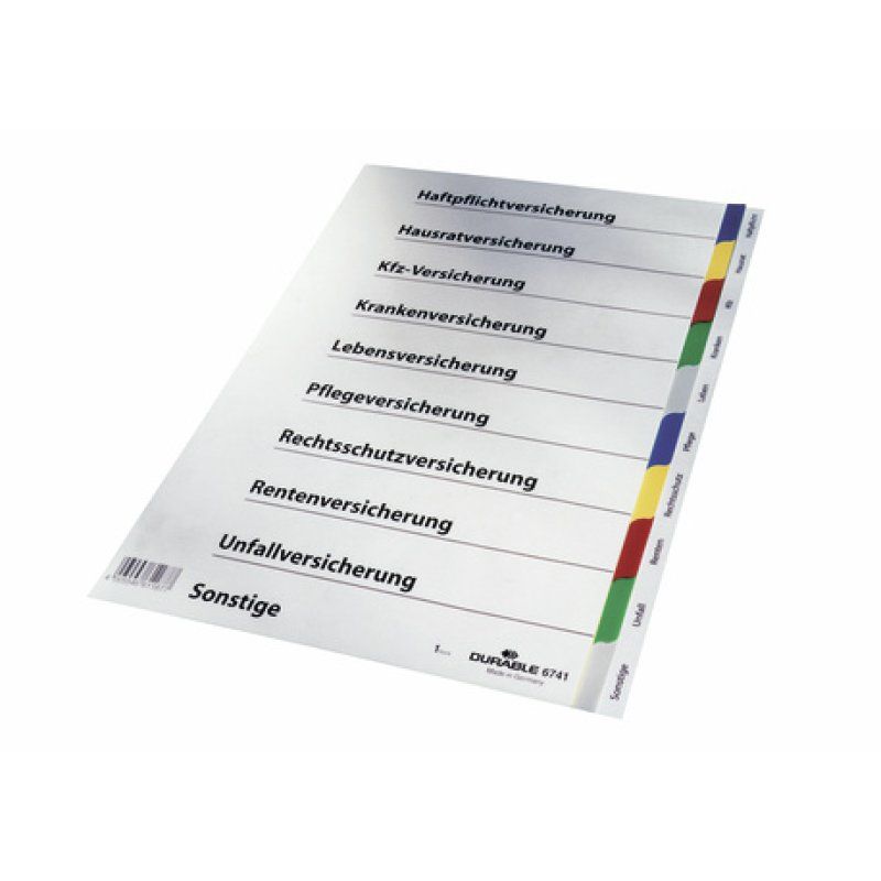 Durable 6741-27 Multicolour