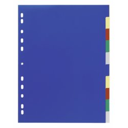 Durable 6747-27 Numeric tab index Polypropylene (PP) Blue