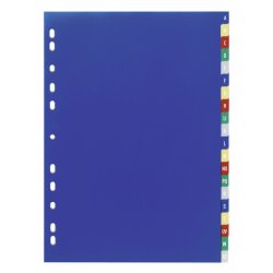 DURABLE Kunststoff-Register, A-Z, A4, PP, 20-teilig