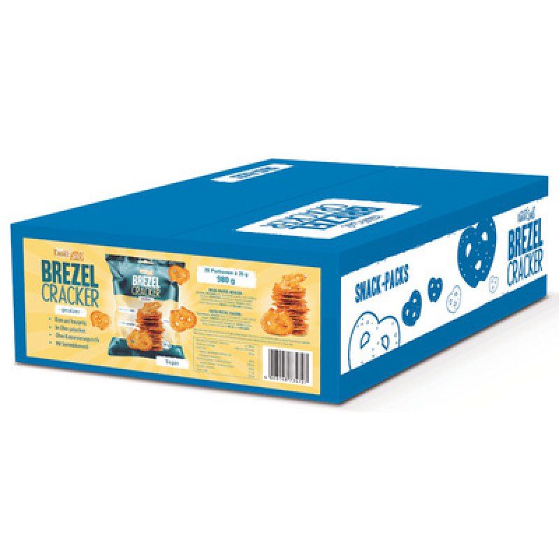 HELLMA Cracker bretzel, en sachet individuel de 35 g